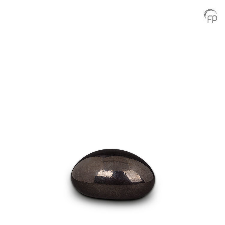 GU 700 M Glazen medium urn Lava stone