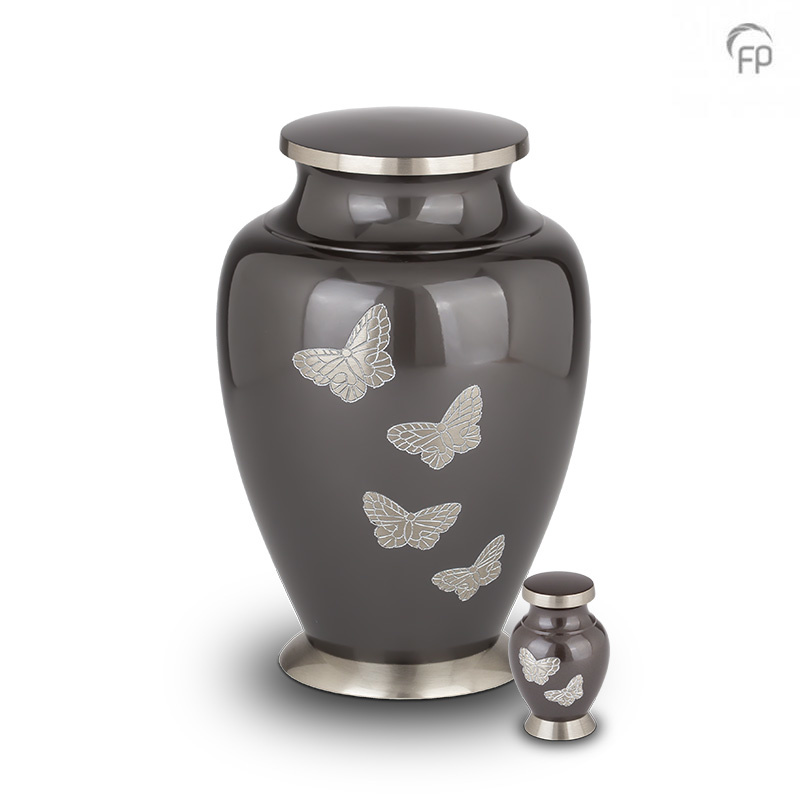 HU 110 Metaal urn