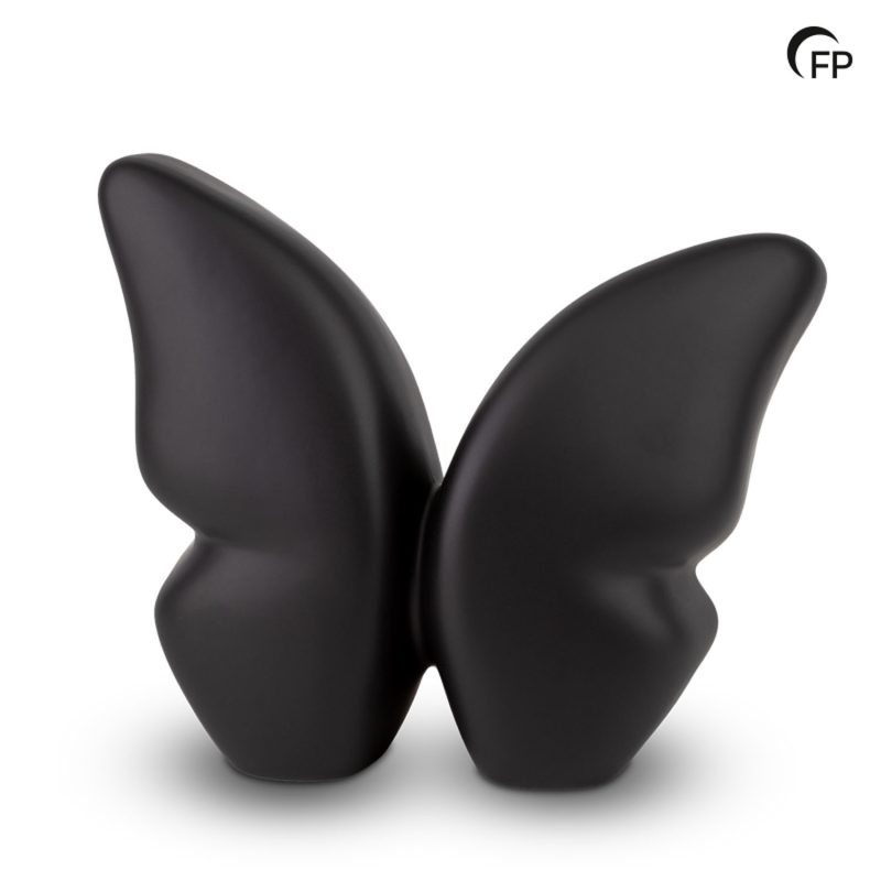 KU 071 Keramische urn Butterfly