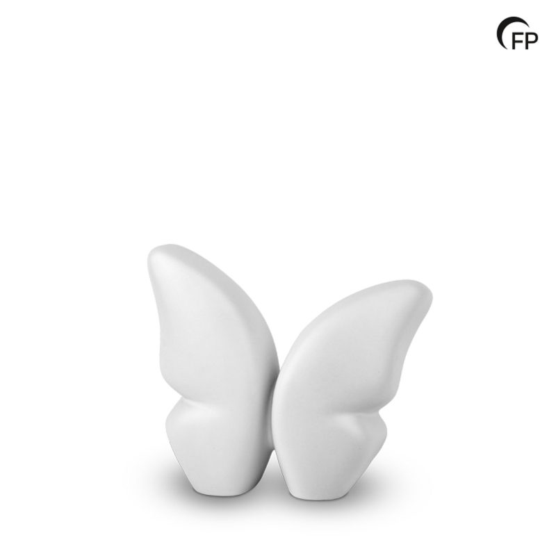 KU 072 S Keramische mini urn Butterfly